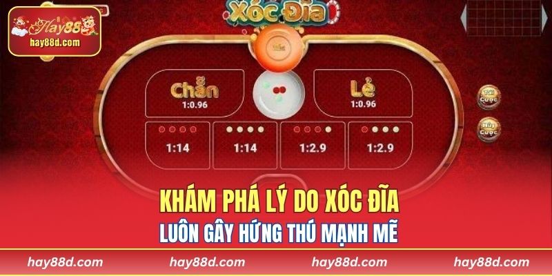 Khám phá lý do xóc đĩa luôn gây hứng thú mạnh mẽ